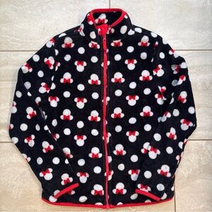 Disney Black and Red Polka Dot Hoodie